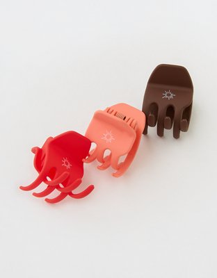 OFFLINE By Aerie Mini Hair Clip 3-Pack