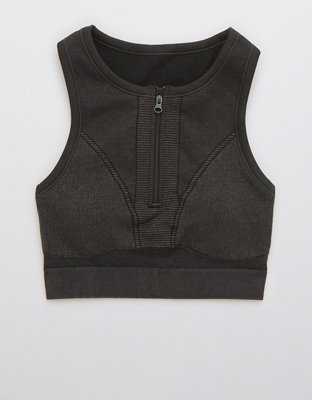 OFFLINE Seamless Zip Front Sports Bra