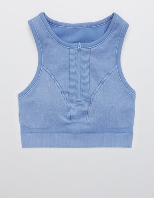 OFFLINE Seamless Zip Front Sports Bra