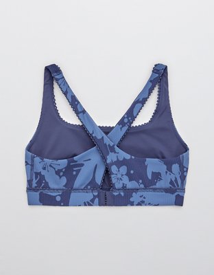 OFFLINE By Aerie Ribbed Keyhole Back Sports Bra