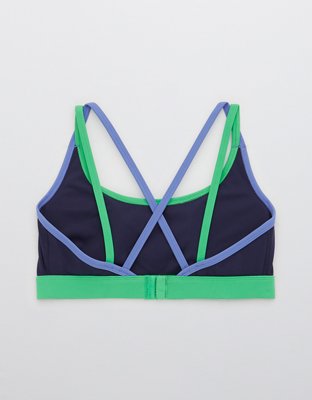 OFFLINE By Aerie Goals Colorblock Sports Bra