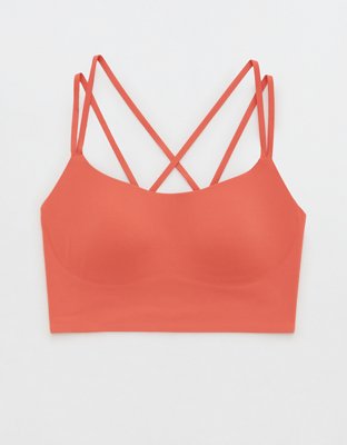 OFFLINE By Aerie Real Me Ribbed Longline Sports Bra