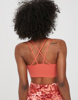 OFFLINE By Aerie Real Me Hold Up! Strappy Sports Bra