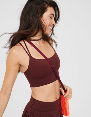 In love with this workout set from @aerie 😍 it is SO supportive and c, aerie