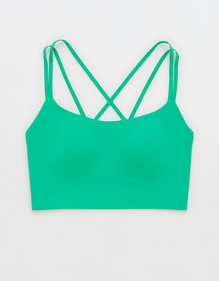 OFFLINE By Aerie Real Me XTRA Hold Up! Strappy Sports Bra