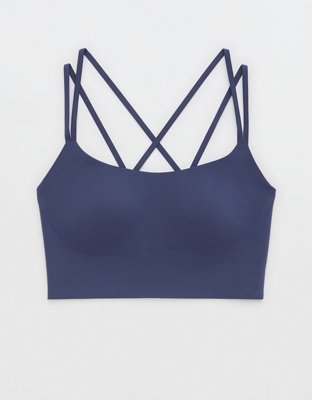 OFFLINE By Aerie Real Me XTRA Hold Up! Strappy Sports Bra