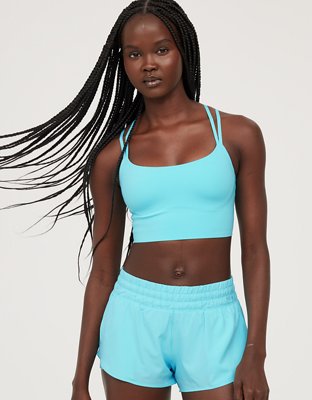 OFFLINE By Aerie Real Me XTRA Hold Up! Strappy Sports Bra