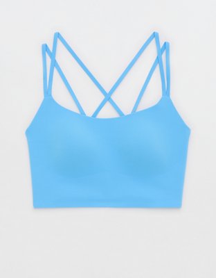 OFFLINE By Aerie Real Me XTRA Hold Up! Strappy Sports Bra