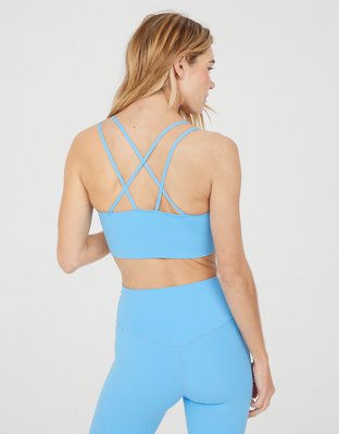 OFFLINE By Aerie Real Me XTRA Hold Up! Strappy Sports Bra