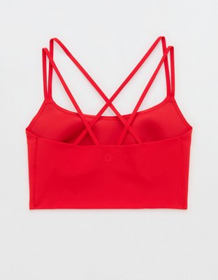 OFFLINE By Aerie Real Me Hold Up! Strappy Sports Bra