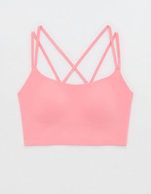 OFFLINE By Aerie Real Me Hold Up! Strappy Sports Bra
