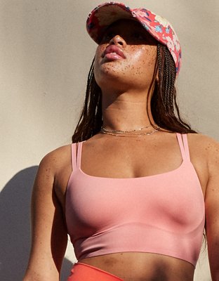 OFFLINE By Aerie Real Me XTRA Hold Up! Strappy Sports Bra