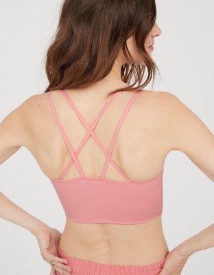 OFFLINE By Aerie Real Me Hold Up! Strappy Sports Bra