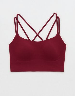 OFFLINE By Aerie Real Me Hold Up! Strappy Sports Bra