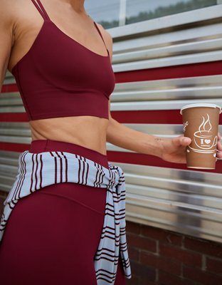 OFFLINE By Aerie Real Me Hold Up! Strappy Sports Bra