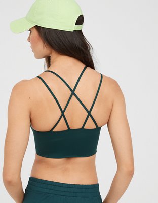 OFFLINE By Aerie Real Me XTRA Hold Up! Strappy Sports Bra