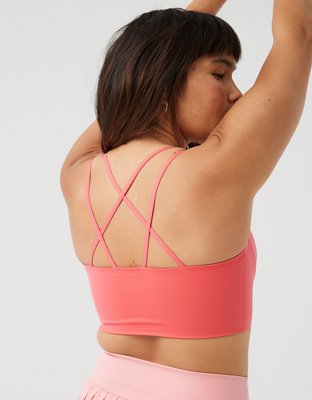OFFLINE By Aerie Real Me Hold Up! Strappy Sports Bra