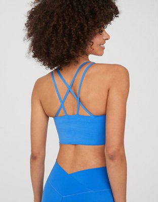 OFFLINE By Aerie Real Me XTRA Hold Up! Strappy Sports Bra