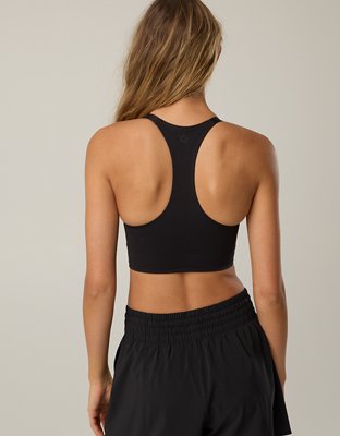 OFFLINE By Aerie Real Me Hold Up. Bra Deportivo con Espalda Deportiva