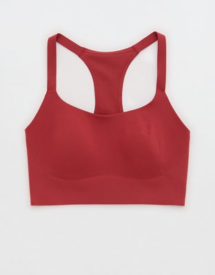 OFFLINE By Aerie Real Me Hold Up Racerback Sports Bra