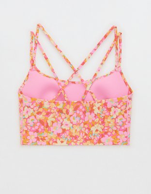 OFFLINE By Aerie Real Me Hold Up! Strappy Sports Bra