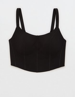 OFFLINE By Aerie Real Me Hold Up! Corset Sports Bra