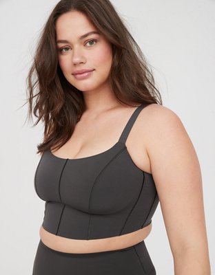 OFFLINE By Aerie Real Me Low Key Longline Sports Bra