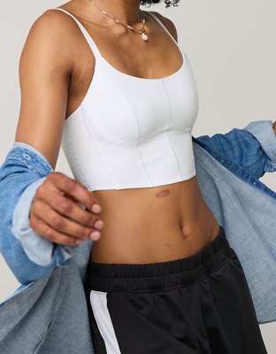 OFFLINE By Aerie Real Me Hold Up. Bra Deportivo Estilo Corsé