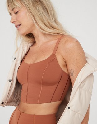 aerie Faux Leather Sports Bras for Women