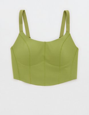 OFFLINE By Aerie Real Me Hold Up Corset Sports Bra