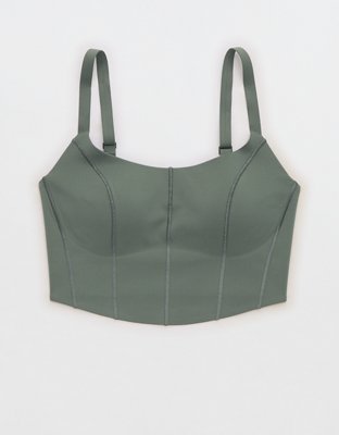 OFFLINE By Aerie Real Me Hold Up! Corset Sports Bra