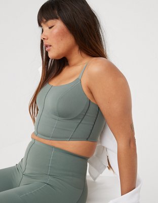 OFFLINE By Aerie Real Me Hold Up! Corset Sports Bra