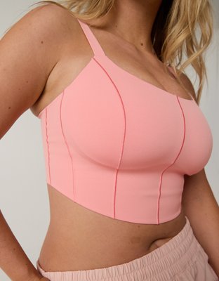 OFFLINE By Aerie Real Me Hold Up! Corset Sports Bra