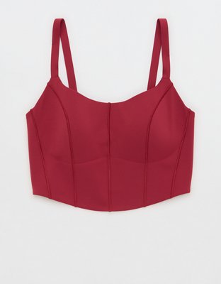 OFFLINE By Aerie Real Me Hold Up! Corset Sports Bra