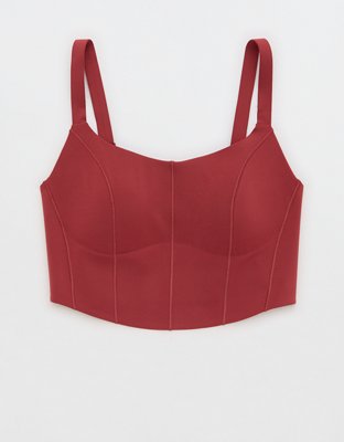 OFFLINE By Aerie Real Me Hold Up! Corset Sports Bra