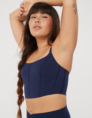 OFFLINE By Aerie Real Me Hold Up! Corset Sports Bra, Men's & Women's  Jeans, Clothes & Accessories