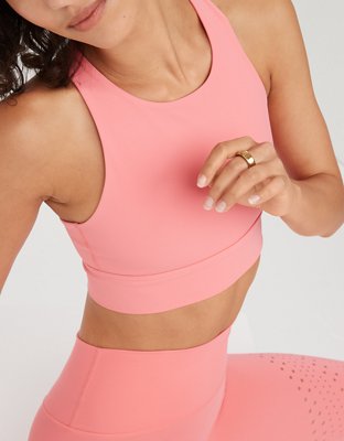 OFFLINE By Aerie Real Me Hold Up! Scallop Sports Bra