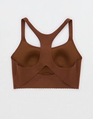 OFFLINE By Aerie Real Me Hold Up! Scallop Sports Bra