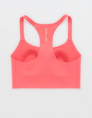 OFFLINE By Aerie Real Me Hold Up! Racerback Sports Bra