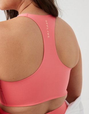 OFFLINE By Aerie Real Me Hold Up! Racerback Sports Bra
