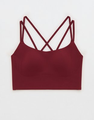 OFFLINE By Aerie Real Me XTRA Hold Up! Strappy Sports Bra