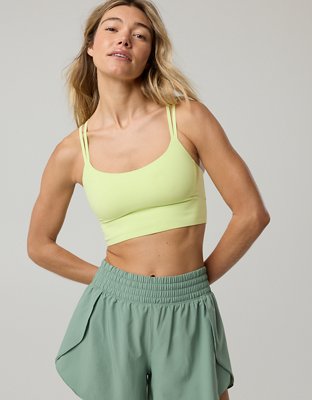 OFFLINE By Aerie Real Me XTRA Hold Up! Strappy Sports Bra