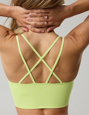 OFFLINE By Aerie Real Me XTRA Hold Up! Strappy Sports Bra