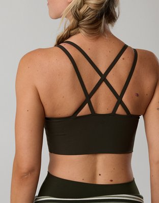 OFFLINE By Aerie Real Me XTRA Hold Up! Strappy Sports Bra