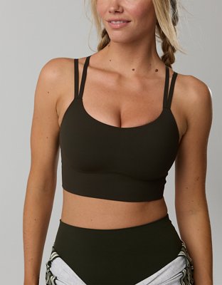 OFFLINE By Aerie Real Me XTRA Hold Up! Strappy Sports Bra