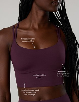 Hold Up Real Me XTRA OFFLINE d’Aerie! Soutien-gorge de sport à bretelles
