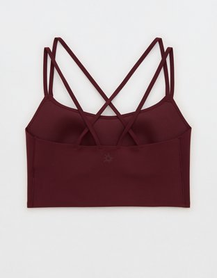 OFFLINE By Aerie Real Me XTRA Hold Up! Strappy Sports Bra