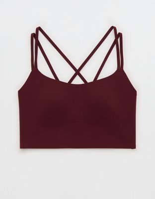 OFFLINE By Aerie Real Me XTRA Hold Up! Strappy Sports Bra