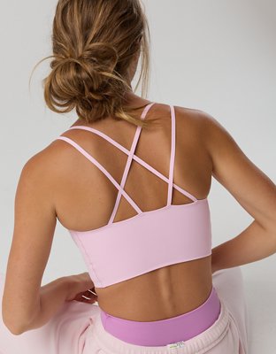 OFFLINE By Aerie Real Me XTRA Hold Up! Strappy Sports Bra