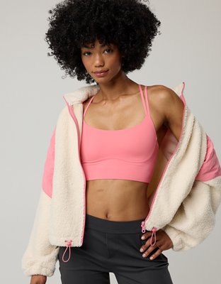 OFFLINE By Aerie Real Me Hold Up! Strappy Sports Bra